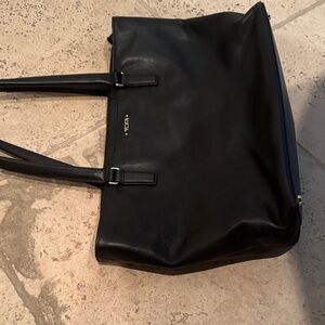 Tumi Classic Black Tote Bag